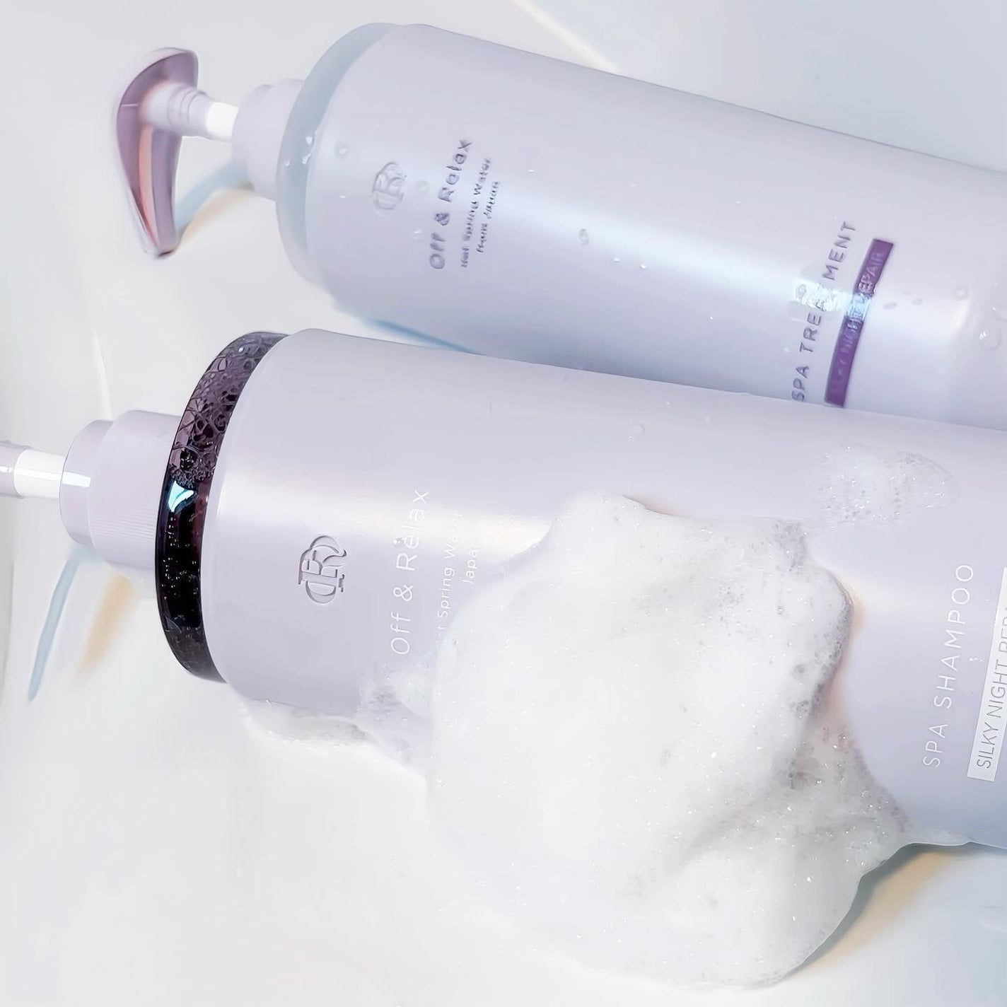 OR スパ・シャンプー/ヘアトリートメント シルキーナイトリペア/Off&Relax/市販シャンプーを使ったクチコミ(3枚目)