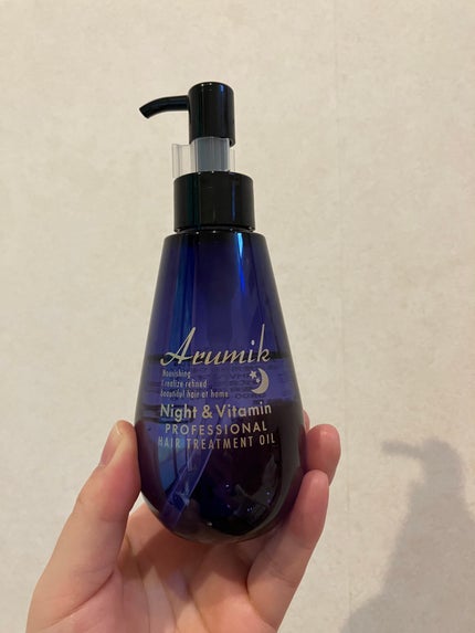 ナイト&ビタミンヘアオイル/Arumik/ヘアオイルを使ったクチコミ(1枚目)