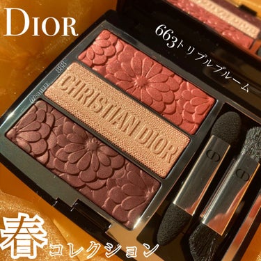 トリオ ブリック パレット＜ピュア グロウ＞/Dior/アイシャドウパレットを使ったクチコミ（1枚目）