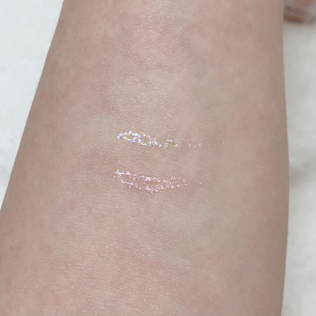 オーロラカクテルグリッター/キャンメイク/アイシャドウを使ったクチコミ（2枚目）