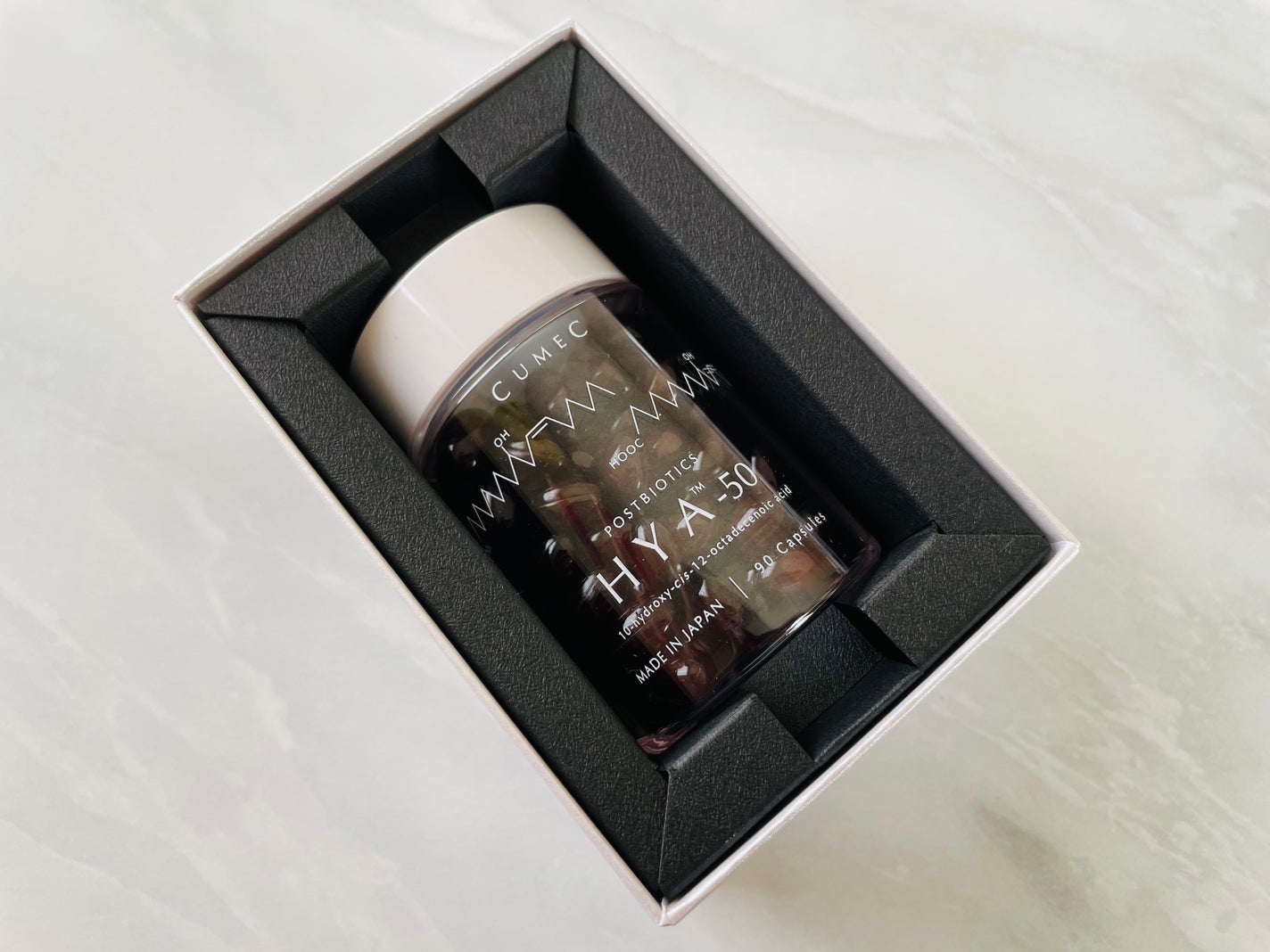 HYA-50 インナービューティサプリ/CUMEC/健康サプリメントを使ったクチコミ(4枚目)