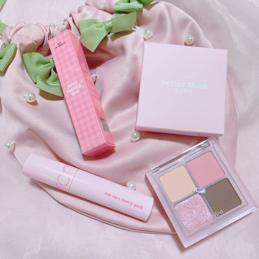 ジューシーラスティングティント/rom&nd/リップティントを使ったクチコミ(5枚目)