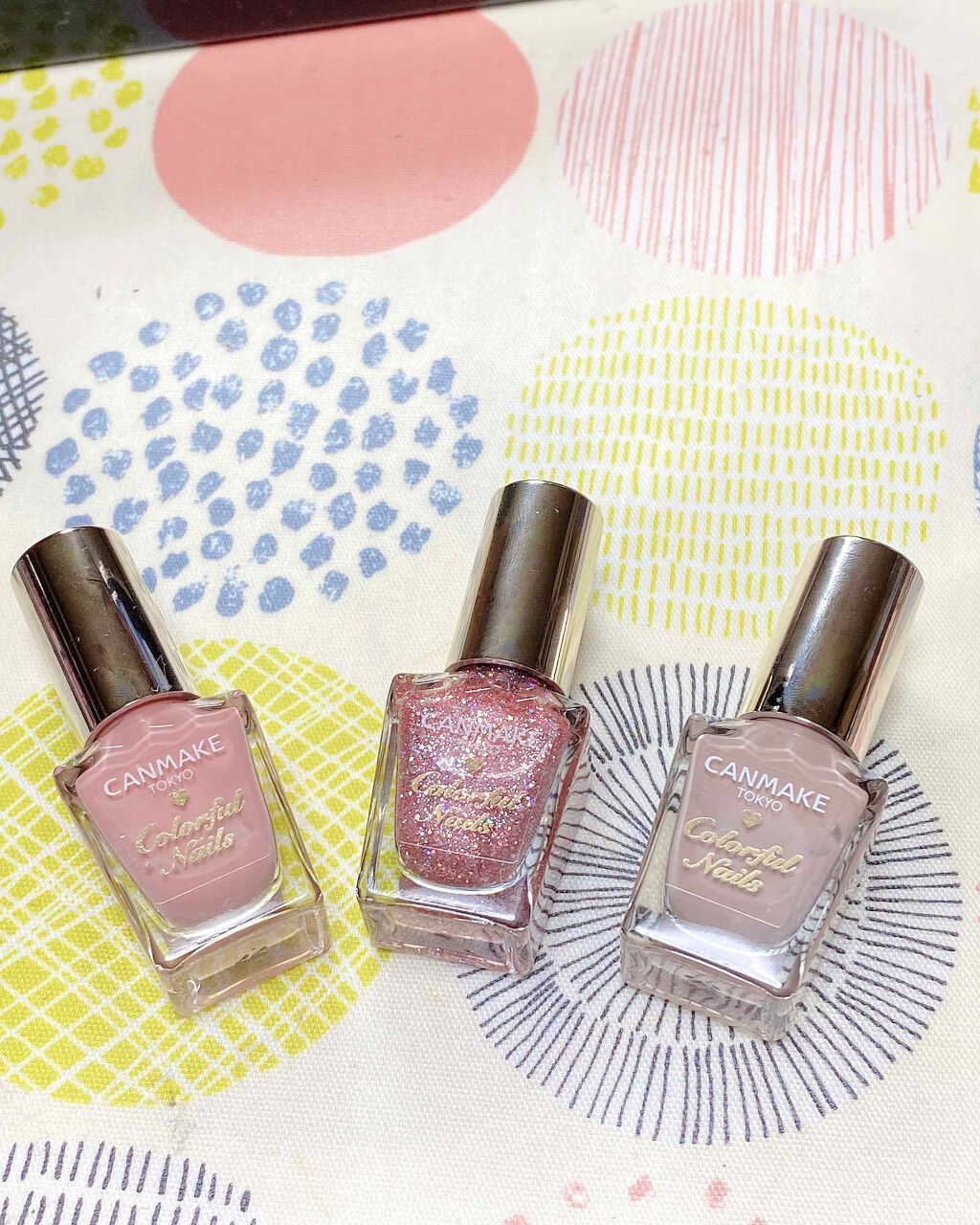 カラフルネイルズ/キャンメイク/マニキュアを使ったクチコミ(1枚目)