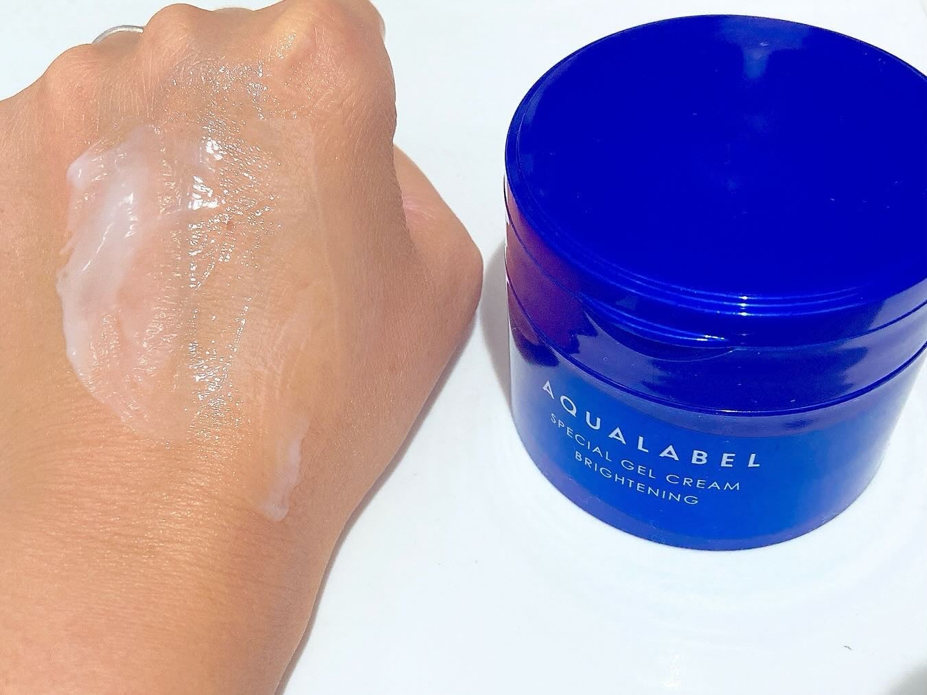 スペシャルジェルクリーム EX (ブライトニング) /アクアレーベル/オールインワン化粧品を使ったクチコミ(3枚目)