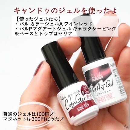 パルP マグアートジェル/parkikoi/ジェルネイルを使ったクチコミ(2枚目)