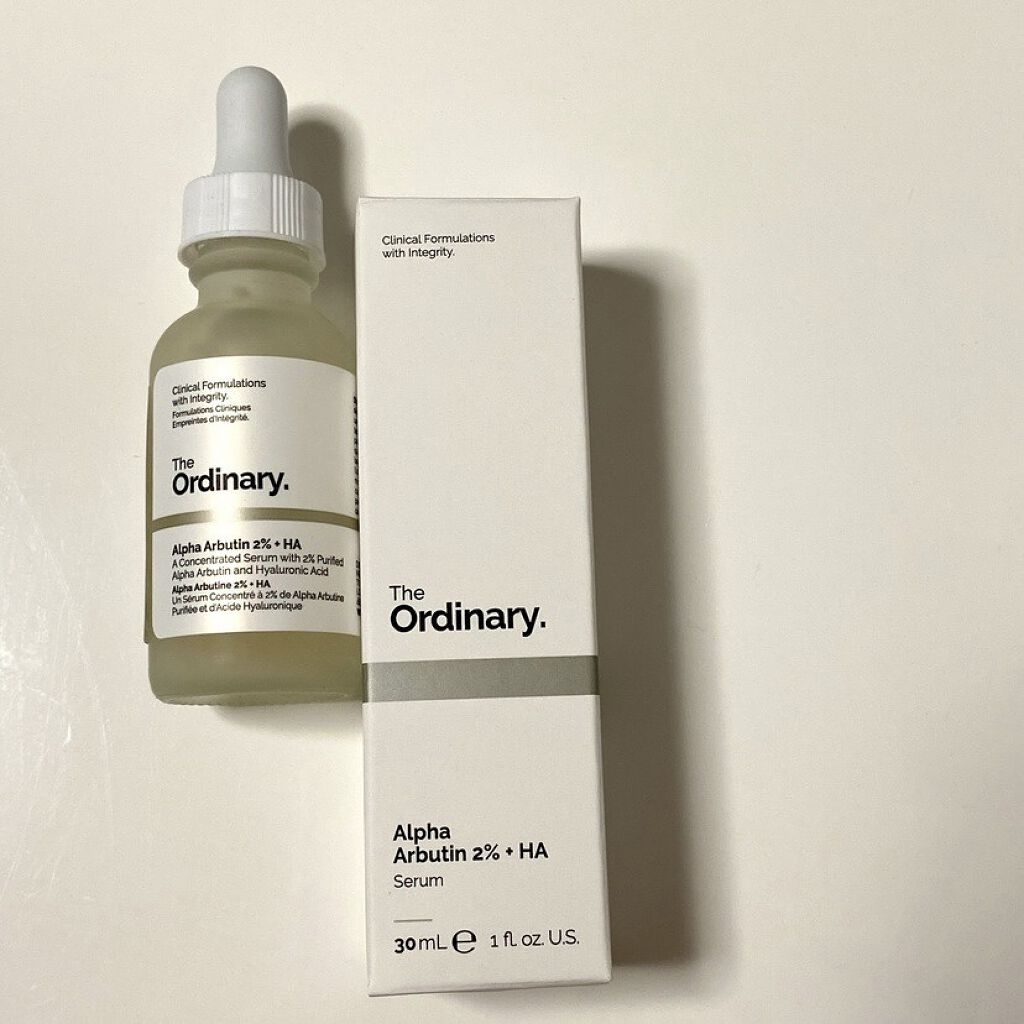 Alpha Arbutin 2% + HA/The Ordinary/フェイスオイルを使ったクチコミ（1枚目）