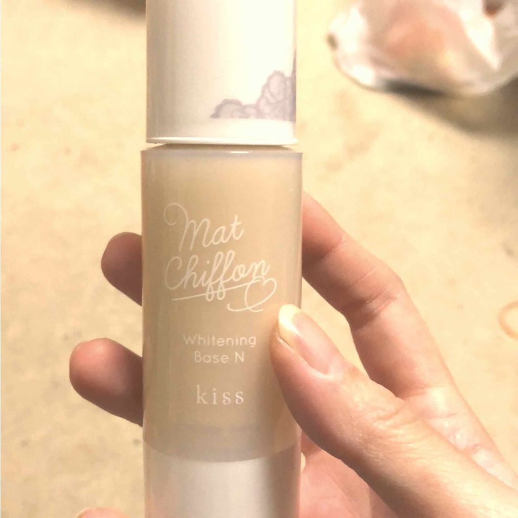 マットシフォン UVホワイトニングベースN/KiSS/化粧下地を使ったクチコミ(1枚目)