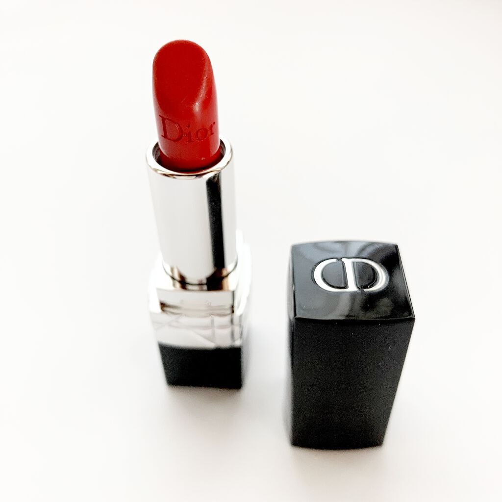 ルージュ ディオール 999S サテン（生産終了）/Dior/口紅を使ったクチコミ（1枚目）
