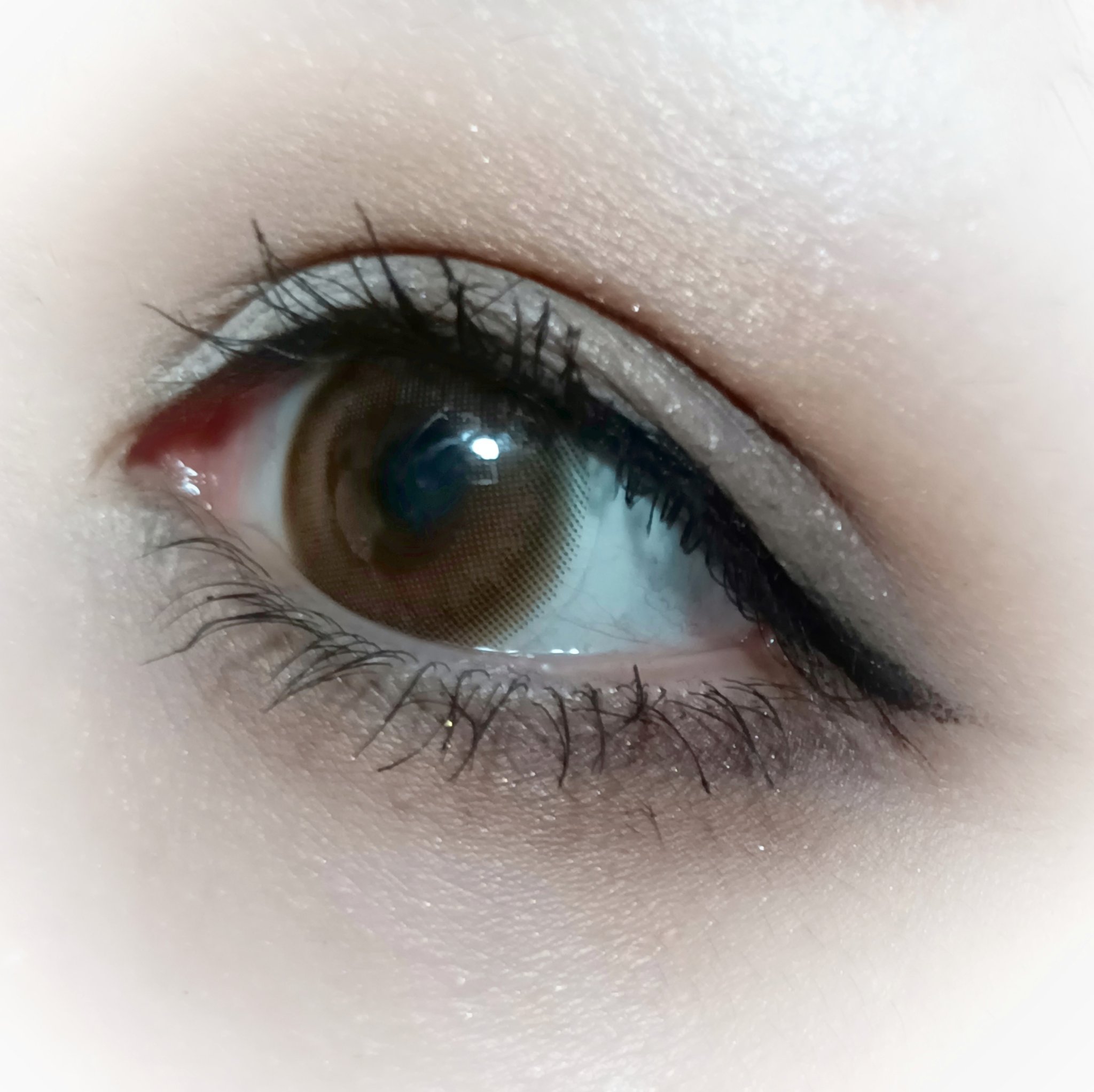 Chu's me BLUE LIGHT SAVE 1day/Chu's me/カラーコンタクトレンズを使ったクチコミ（3枚目）