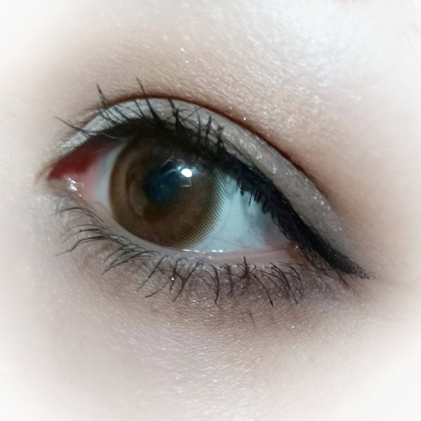 Chu's me BLUE LIGHT SAVE 1day/Chu's me/カラーコンタクトレンズを使ったクチコミ(3枚目)