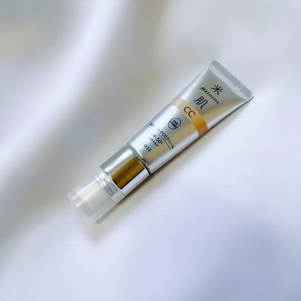 肌潤 マルチCCクリーム/米肌/CCクリームを使ったクチコミ(4枚目)