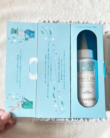 エッセンシャル ザビューティ 髪のキメ美容ウォータートリートメント ホワイトティーの香り/エッセンシャル/アウトバストリートメントを使ったクチコミ(2枚目)