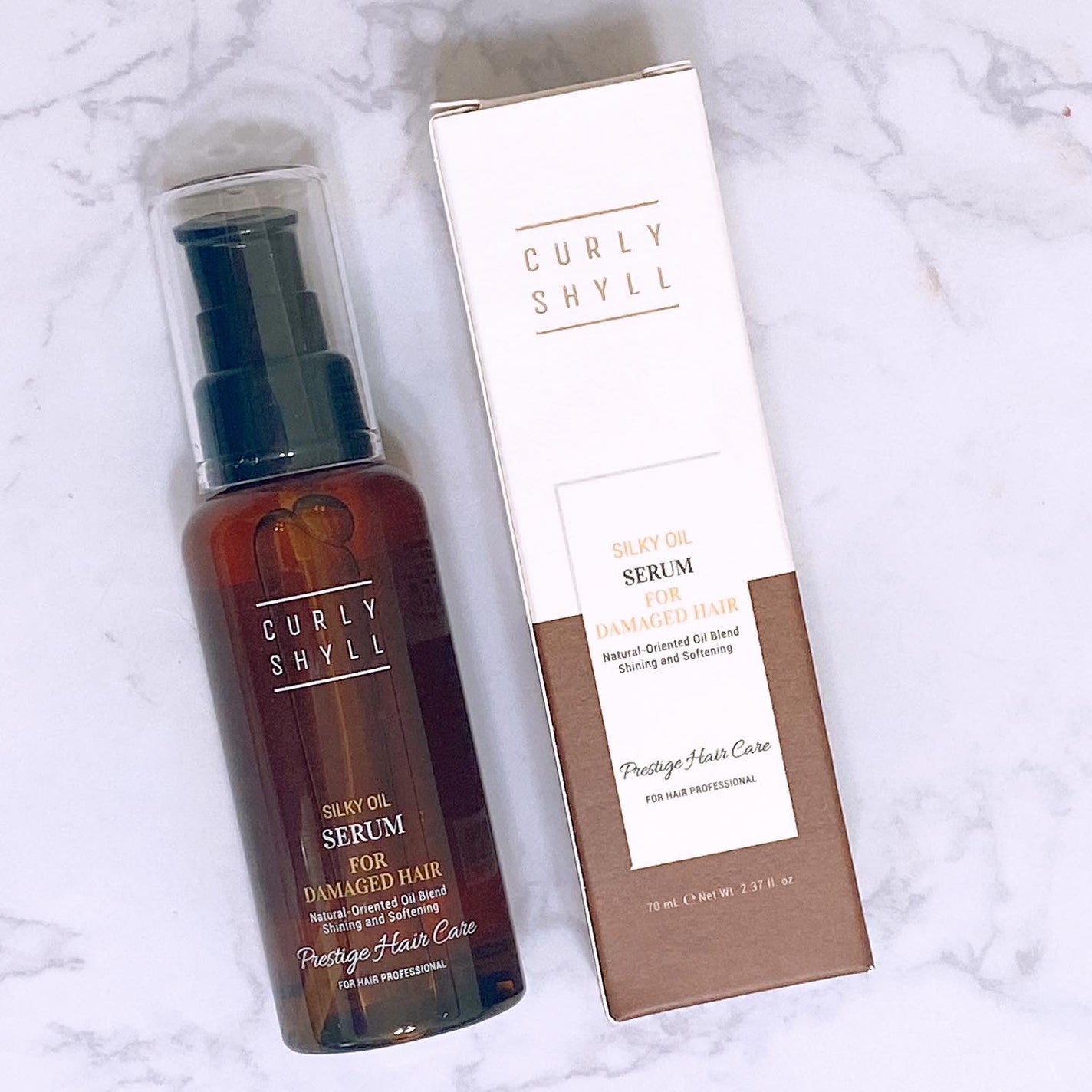 SILKY OIL SERUM/CULRY SHYLL/ヘアオイルを使ったクチコミ(1枚目)