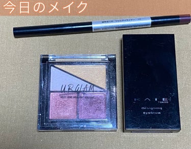 UR GLAM　VELVET EYE COLOR PALETTE イエロー&プラム/U R GLAM/パウダーアイシャドウを使ったクチコミ（1枚目）