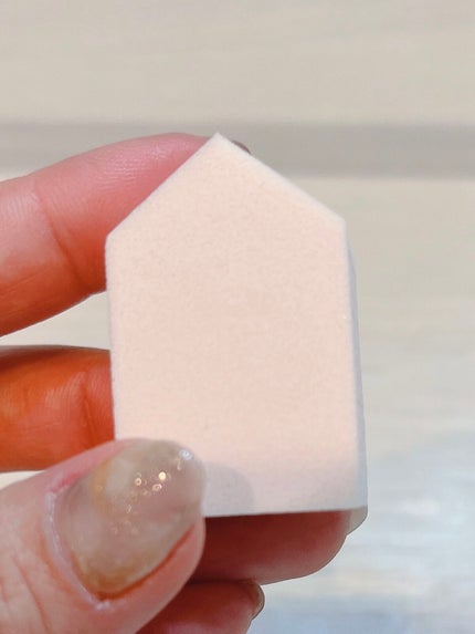 バリュースポンジN ハウス型タイプS 30P/ロージーローザ/パフ・スポンジを使ったクチコミ(3枚目)