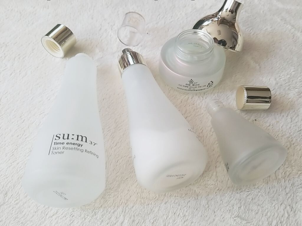 タイムE SR モイスト ファーミング クリーム/su:m37°/フェイスクリームを使ったクチコミ(3枚目)