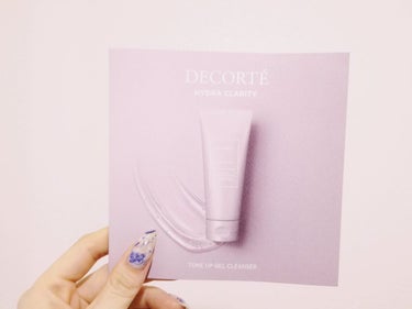 イドラクラリティ トリートメント ジェルウォッシュ /DECORTÉ/その他洗顔料を使ったクチコミ（1枚目）