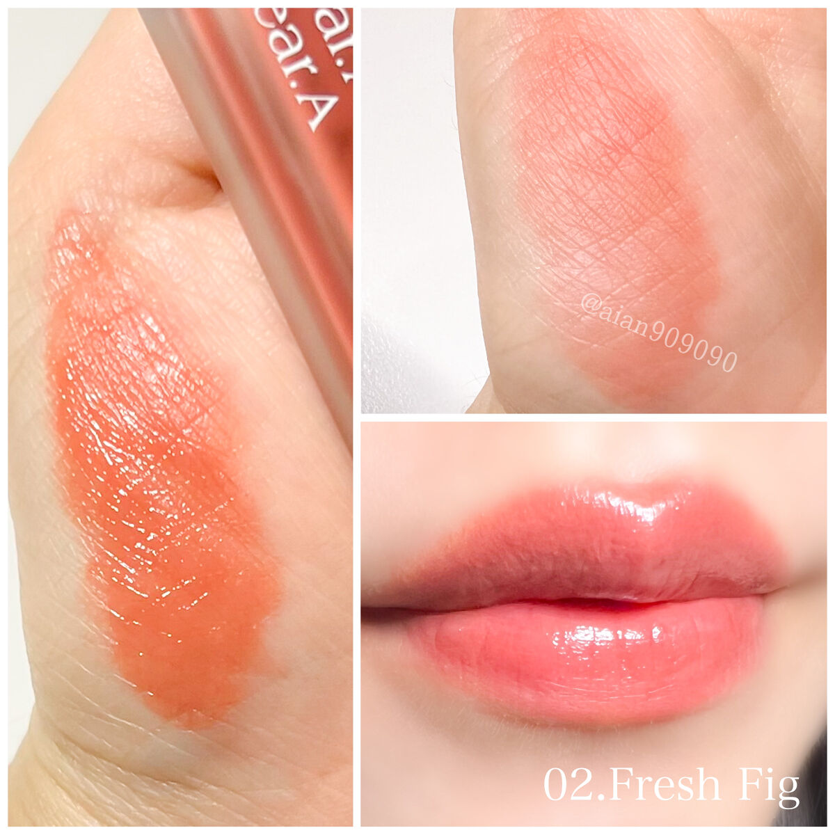 シアーベルベットティント/Dear.A/リップティントを使ったクチコミ（3枚目）