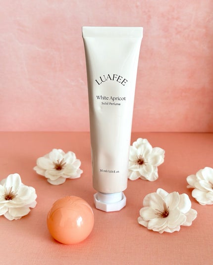 ソリッド パフューム ホワイトアプリコット/LUAFEE/練り香水を使ったクチコミ(7枚目)