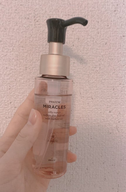 ミラクルズ シルキーリペア 洗い流さないトリートメント/パンテーン/ヘアオイルを使ったクチコミ(3枚目)