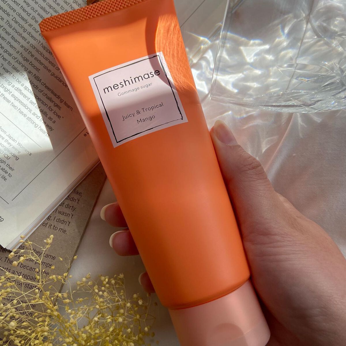 ゴマージュシュガー マンゴー/meshimase/ボディスクラブを使ったクチコミ（3枚目）