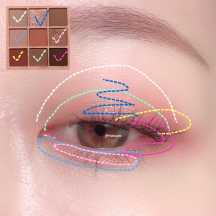 ワンピックアイシャドウパレット/APLIN/アイシャドウパレットを使ったクチコミ(7枚目)