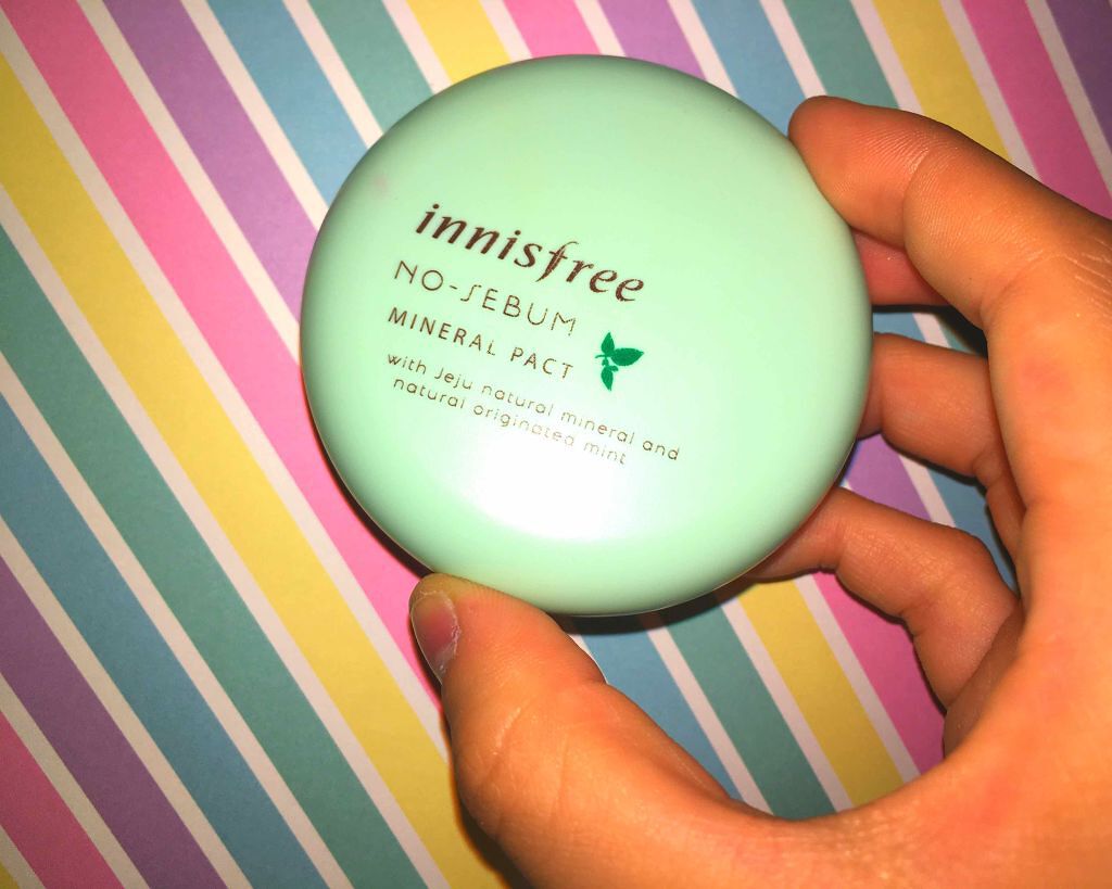 ノーセバム ミネラルパクト N/innisfree/プレストパウダーを使ったクチコミ(1枚目)