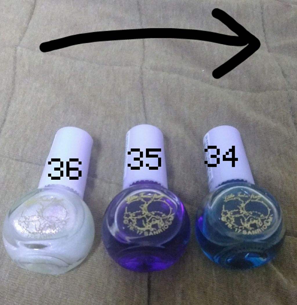 サンリオネイル/DAISO/マニキュアを使ったクチコミ(2枚目)