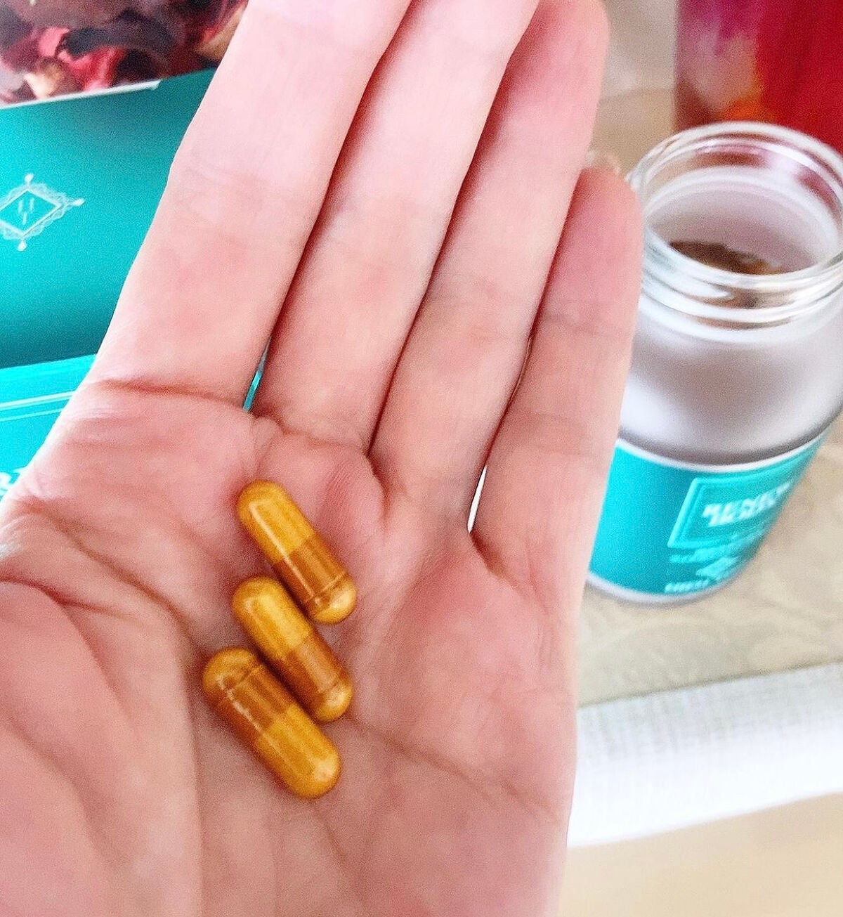 mochi ♡ →フォロバ on LIPS 「機能性関与成分「低分子ライチポリフェノール」配合のサプリメント..」(2枚目)