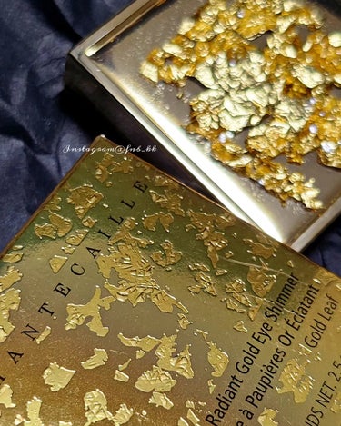 Precious Metals Collection  Radiant Gold Eye Shimmer/シャンテカイユ/シングルアイシャドウを使ったクチコミ（4枚目）