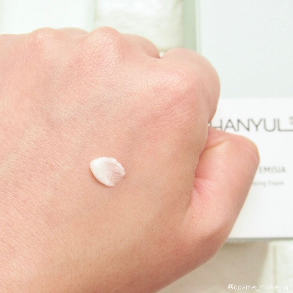 ヨモギマイルドクレンジングフォーム/HANYUL(ハンユル)/洗顔フォームを使ったクチコミ（2枚目）