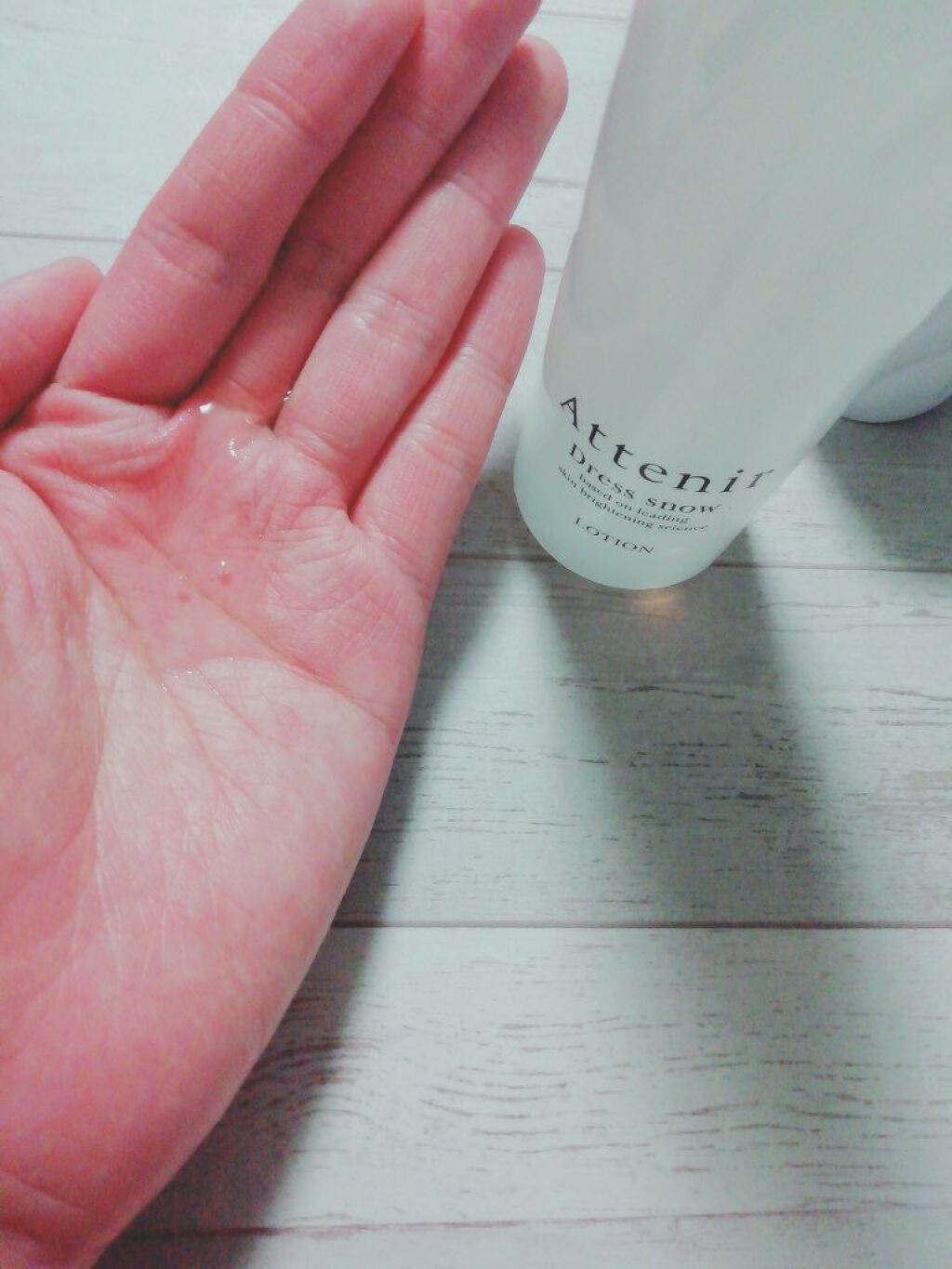 ドレススノー ローション【医薬部外品】 /アテニア/化粧水を使ったクチコミ（2枚目）