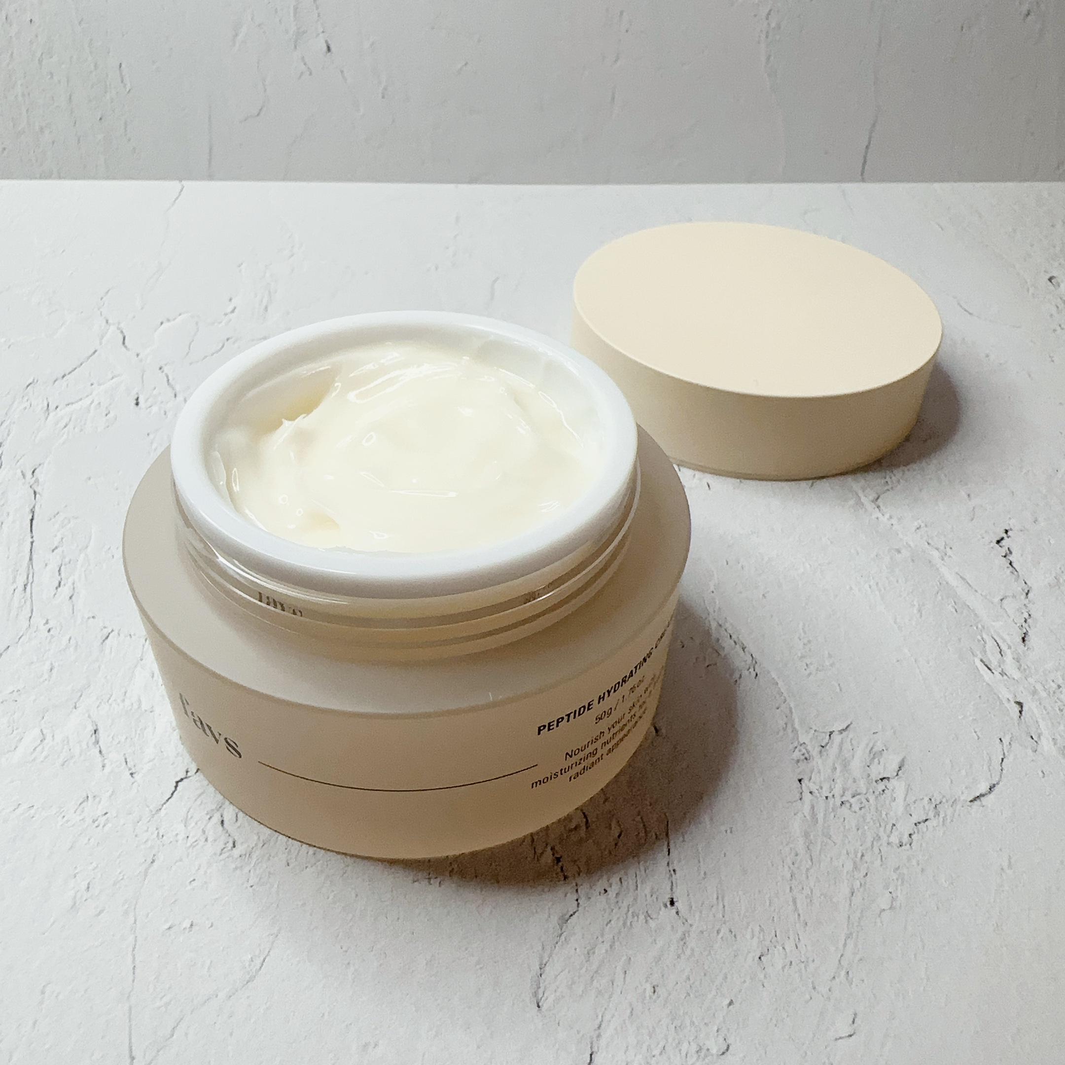 ペプチドハイドレーティングクリーム 50g/favs/フェイスクリームを使ったクチコミ（3枚目）