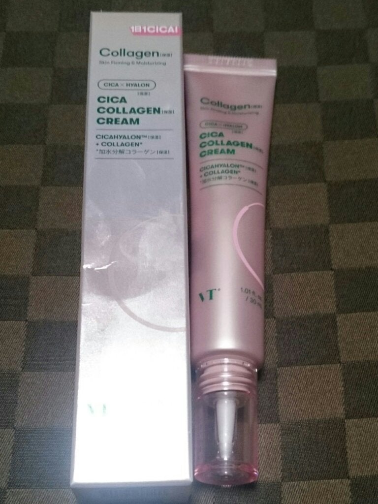 シカコラーゲン クリーム/VT/フェイスクリームを使ったクチコミ(1枚目)
