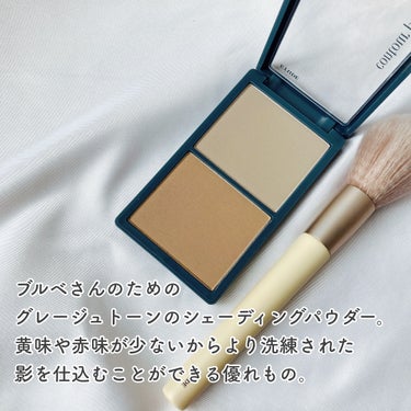 ETUDE コントゥアパウダーのクチコミ「＼影を仕込む／

▶︎ETUDE
コントゥアパウダー
#イルミネーター

ブルベさんのためのグ.....」（2枚目）