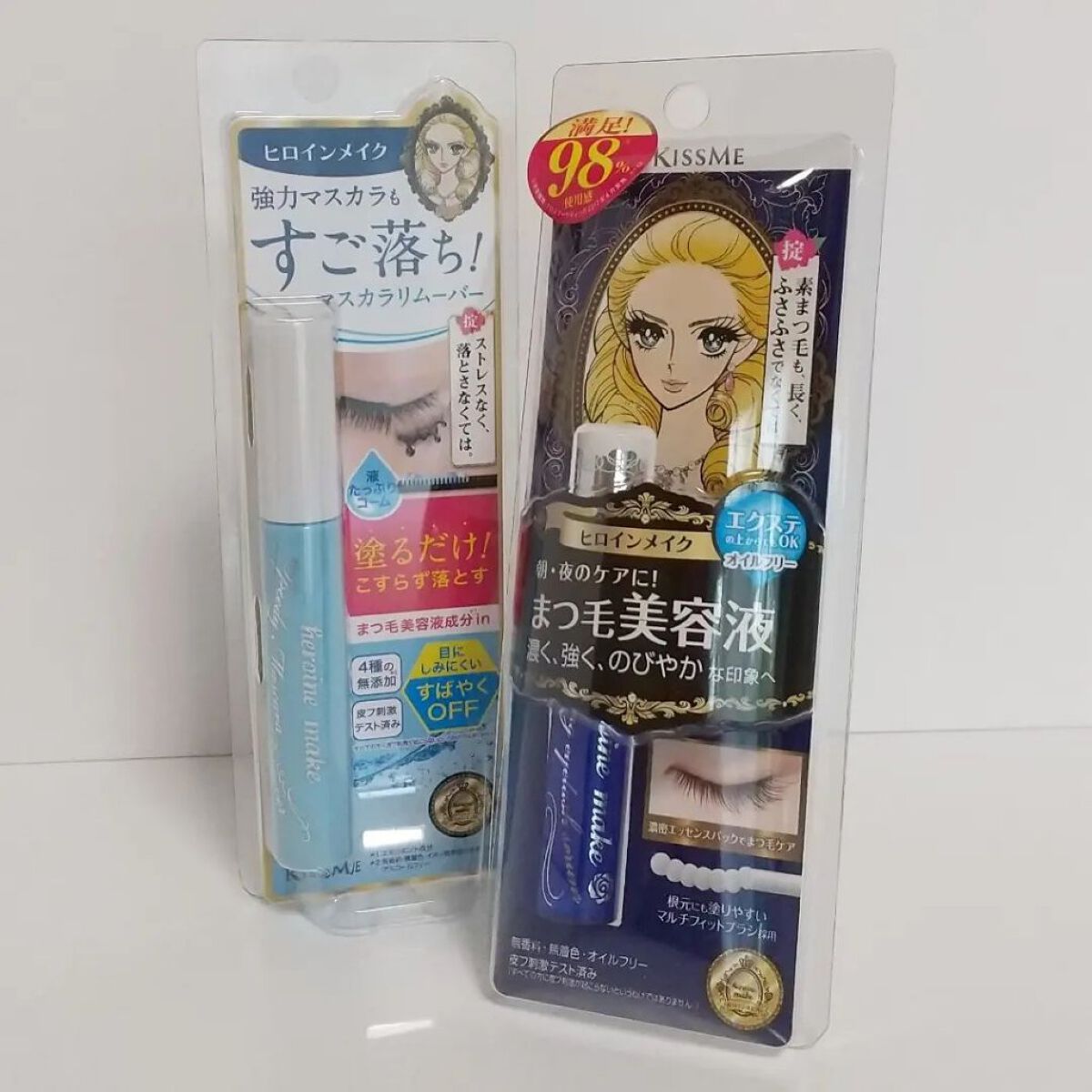 ヒロインメイクＳＰ スピーディーマスカラリムーバー/ヒロインメイク/ポイントメイクリムーバーを使ったクチコミ（2枚目）