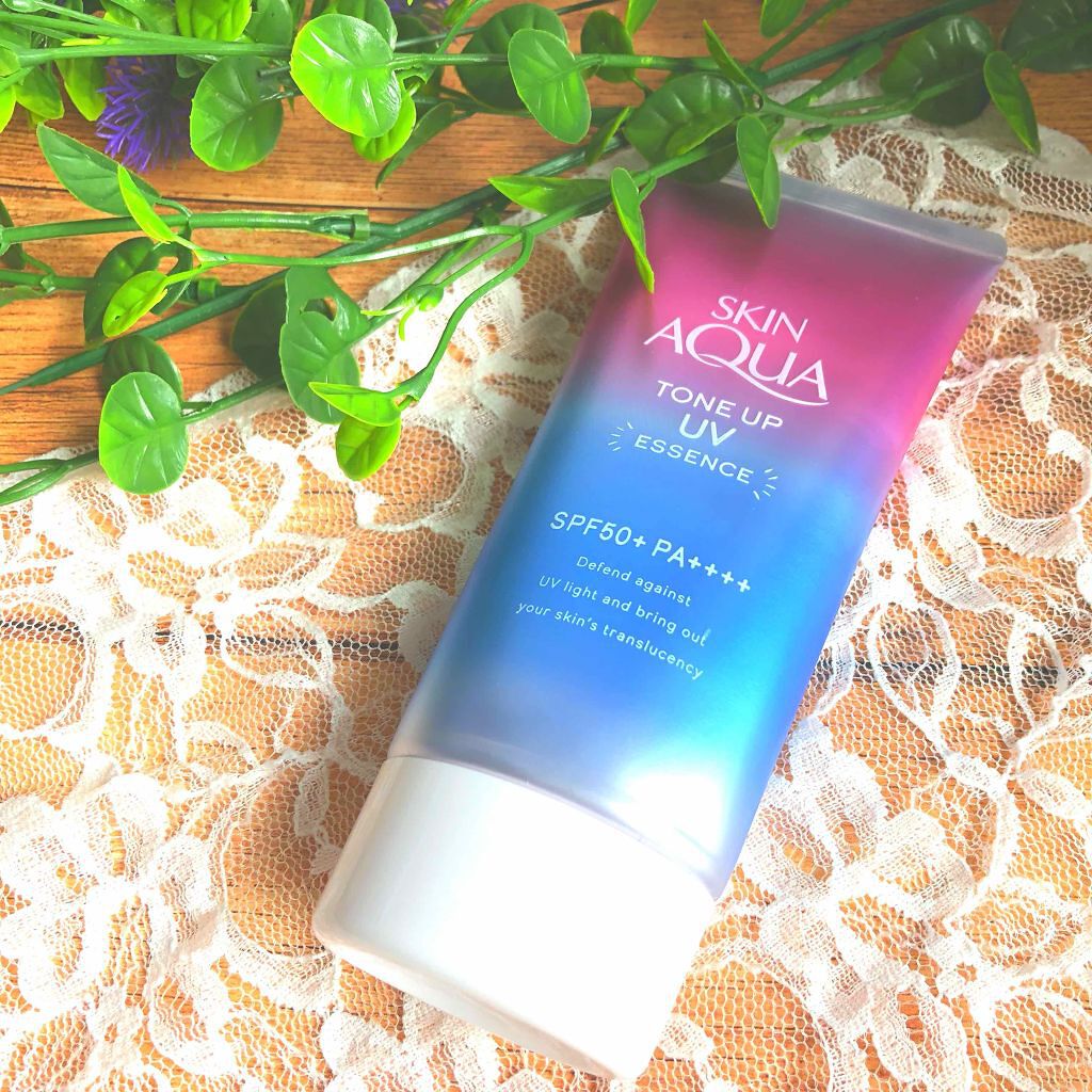 スキンアクア トーンアップUVエッセンス/スキンアクア/日焼け止めクリームを使ったクチコミ(1枚目)