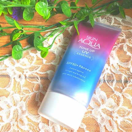 スキンアクア トーンアップUVエッセンス/スキンアクア/日焼け止めクリームを使ったクチコミ(1枚目)