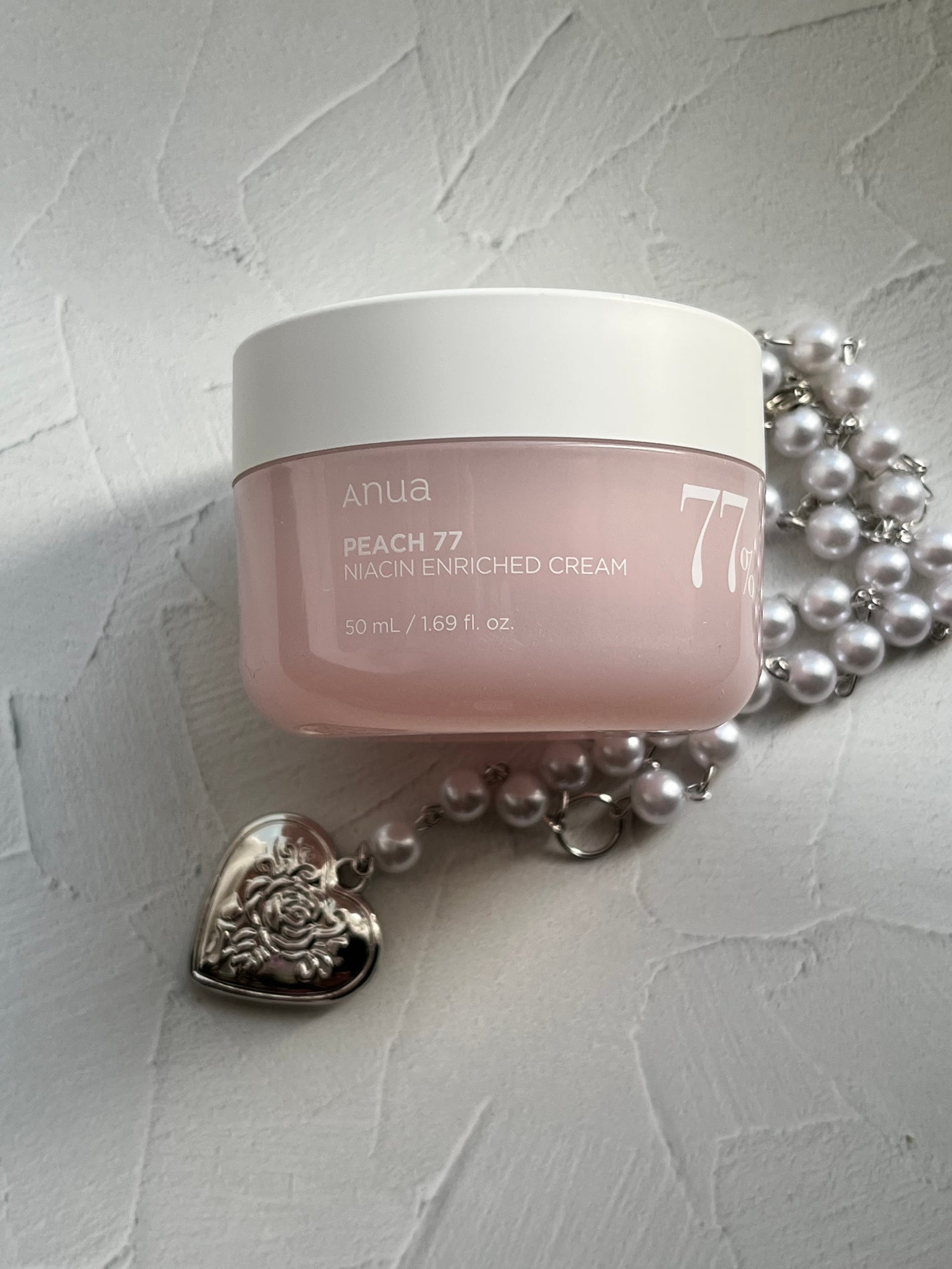 桃77%ナイアシンリッチモイスチャークリーム/Anua/フェイスクリームを使ったクチコミ(3枚目)