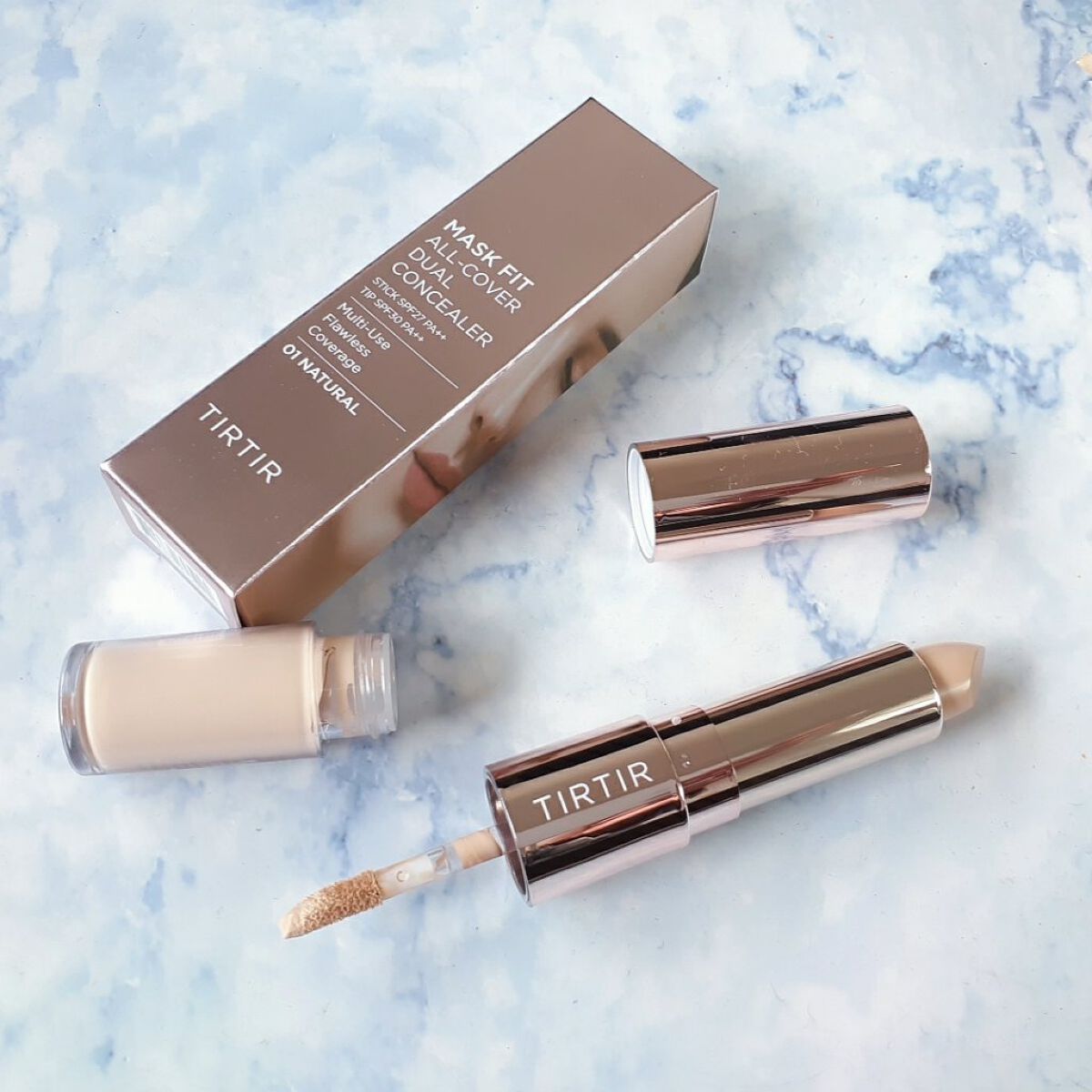 マスクフィットオールカバーデュアルコンシーラー/TIRTIR(ティルティル)/コンシーラーを使ったクチコミ（2枚目）