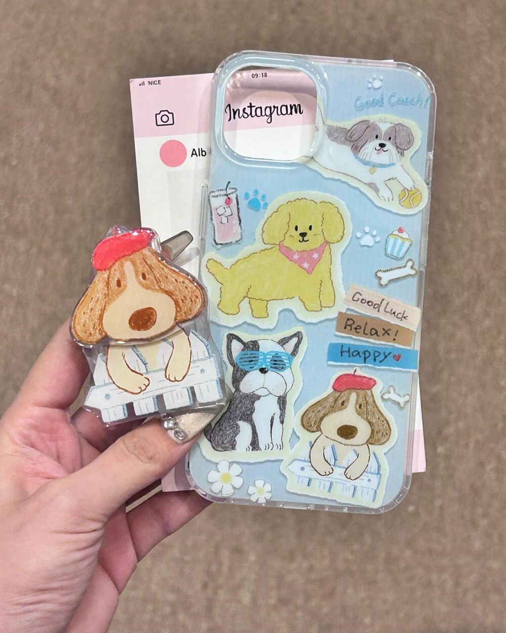 ケース大好きっ子 on LIPS 「子猫と子犬はとてもかわいいですね#iPhoneケース#購入品#..」(4枚目)