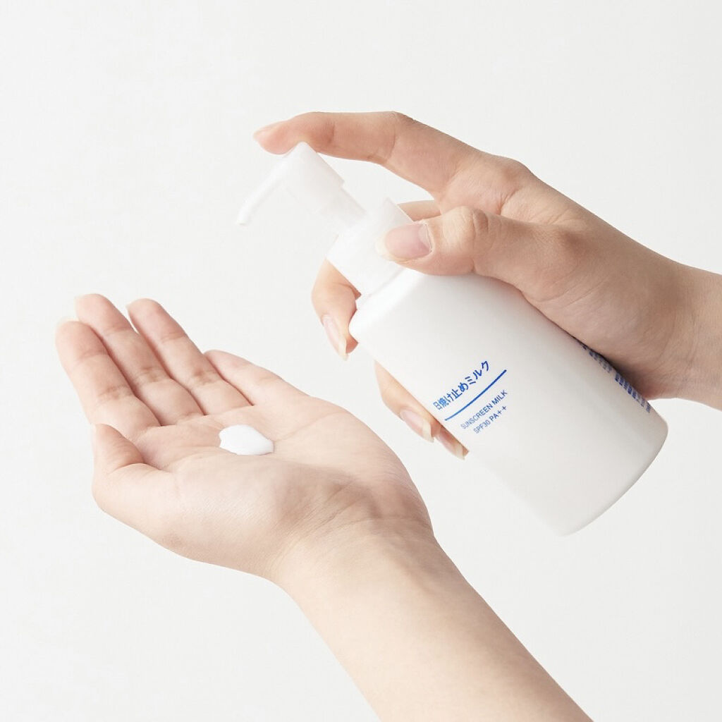 日焼け止めミルク SPF30/無印良品/日焼け止めミルクを使ったクチコミ（3枚目）