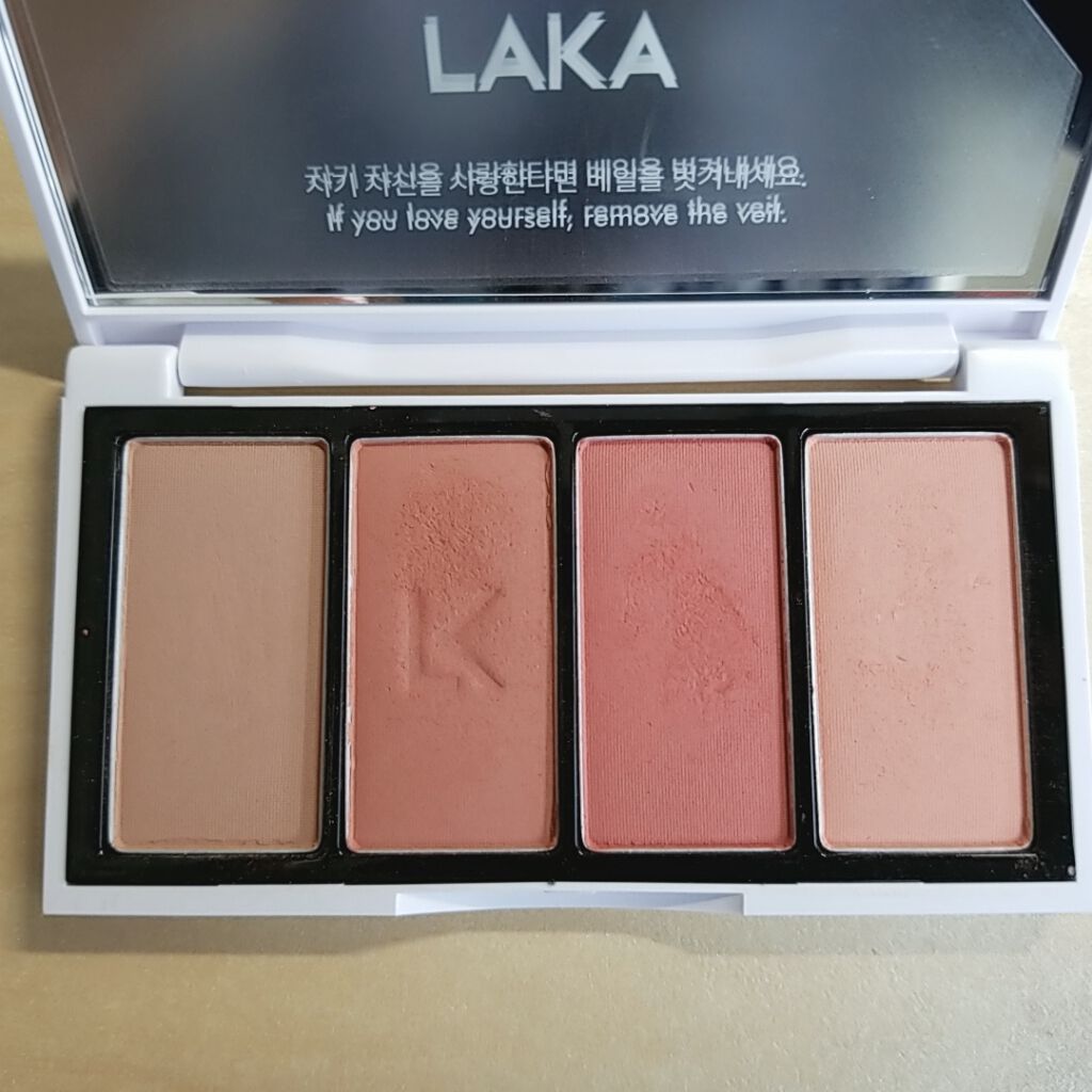 ジャストアイパレット/Laka/アイシャドウパレットを使ったクチコミ(2枚目)