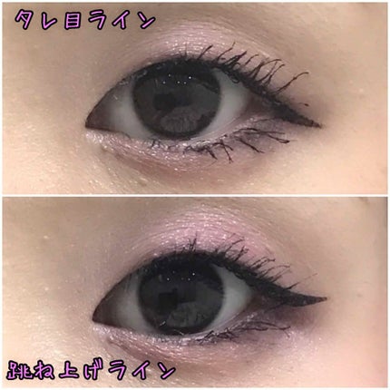 【旧品】シルキーリキッドアイライナーWP/D-UP/リキッドアイライナーを使ったクチコミ(2枚目)