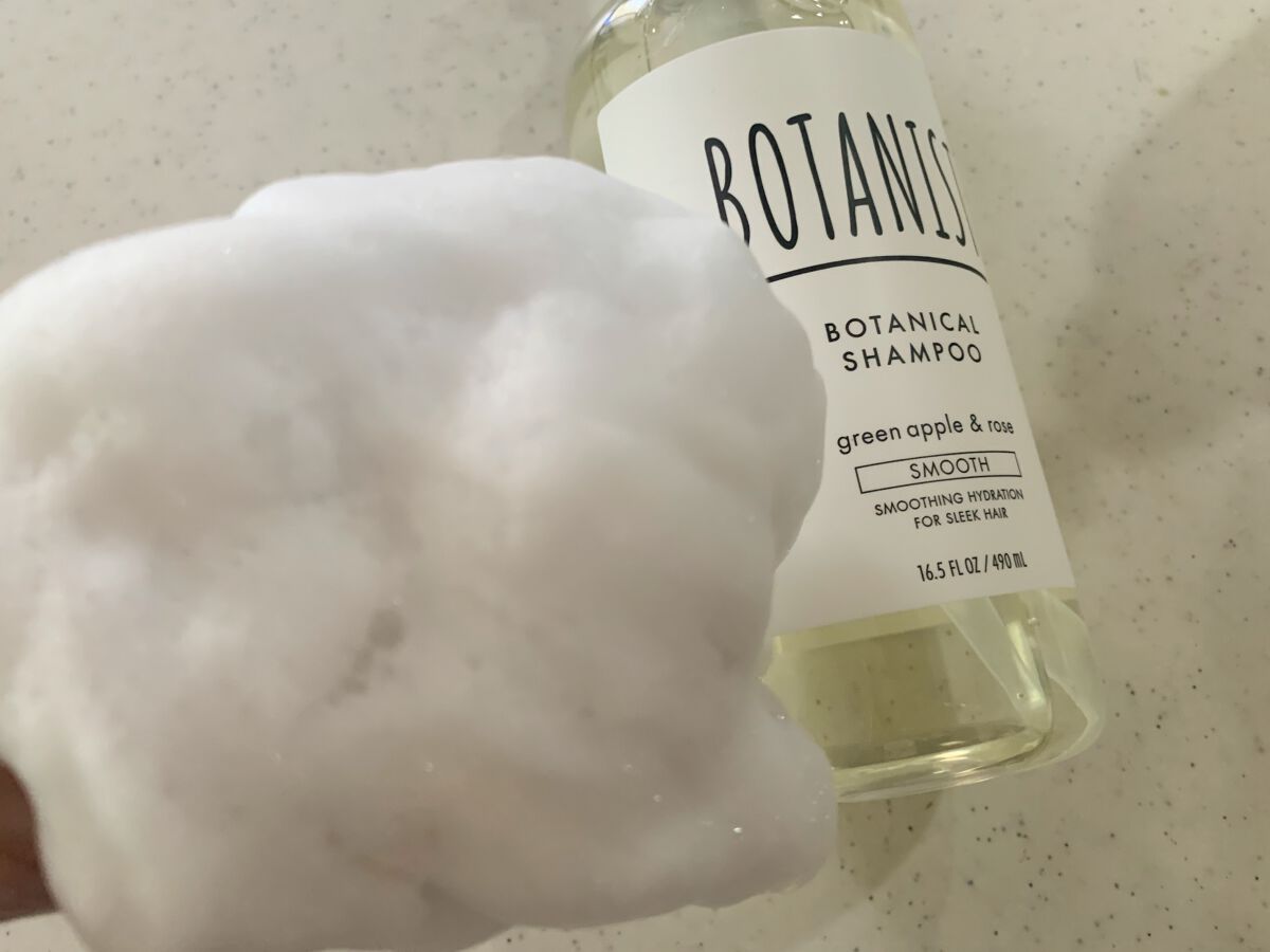 ボタニカルシャンプー/トリートメント(スムース) /BOTANIST/シャンプー・コンディショナーを使ったクチコミ(3枚目)