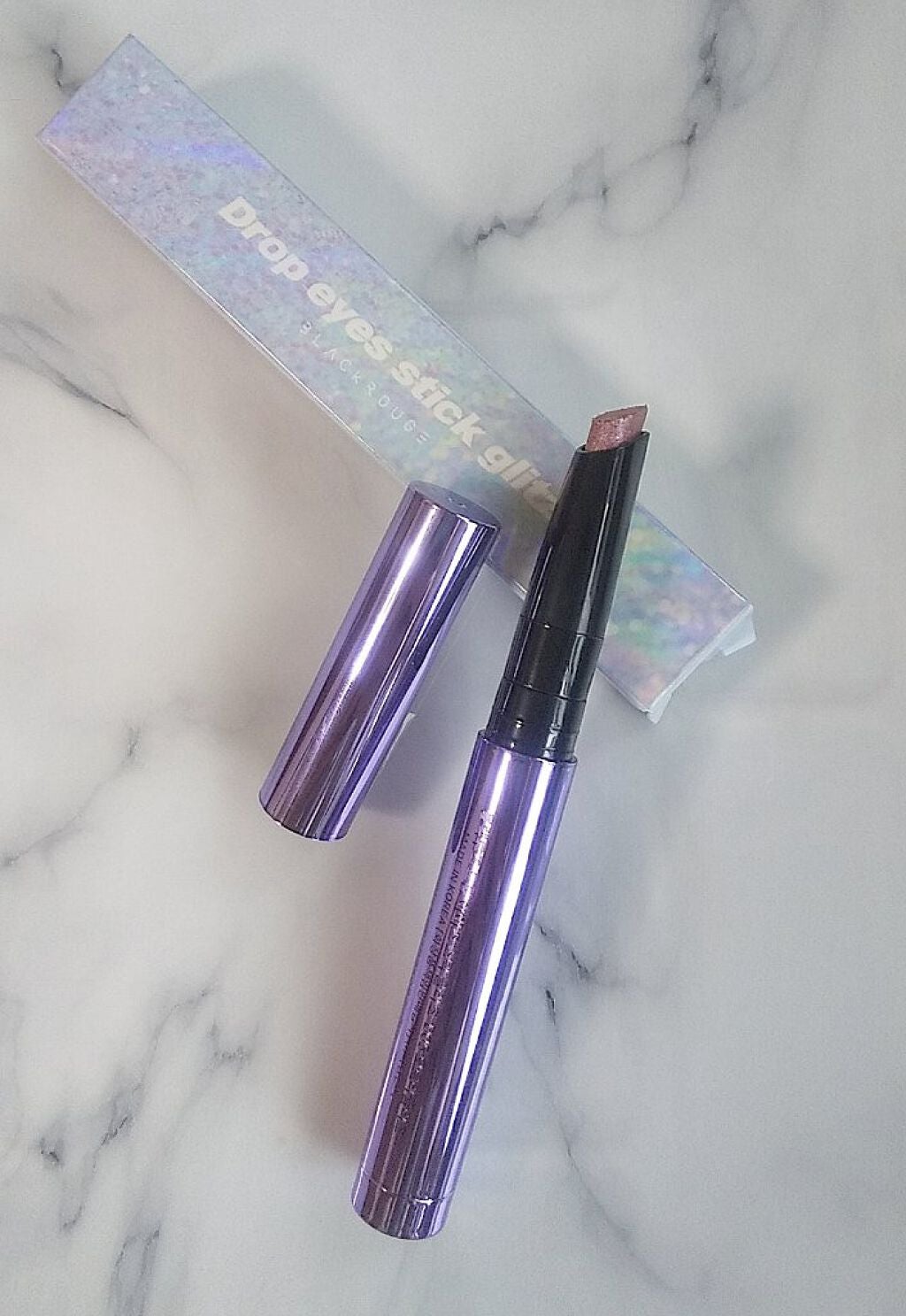 ドロップアイズスティックグリッツ/BLACK ROUGE/スティックアイシャドウを使ったクチコミ(6枚目)