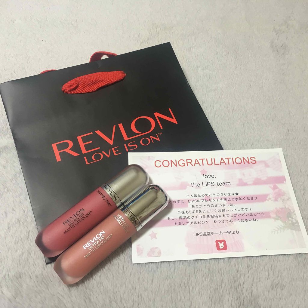 ウルトラ HD マット リップカラー/REVLON/口紅を使ったクチコミ（1枚目）