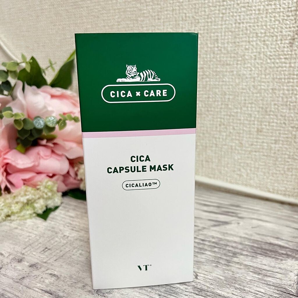 CICA カプセルマスク/VT/洗い流すパック・マスクを使ったクチコミ(4枚目)