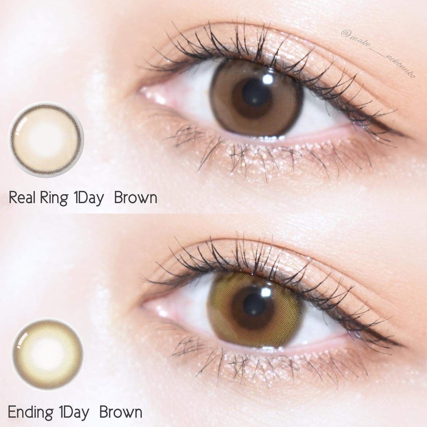 Real Ring 1day/OLENS/ワンデー（１DAY）カラコンを使ったクチコミ（3枚目）