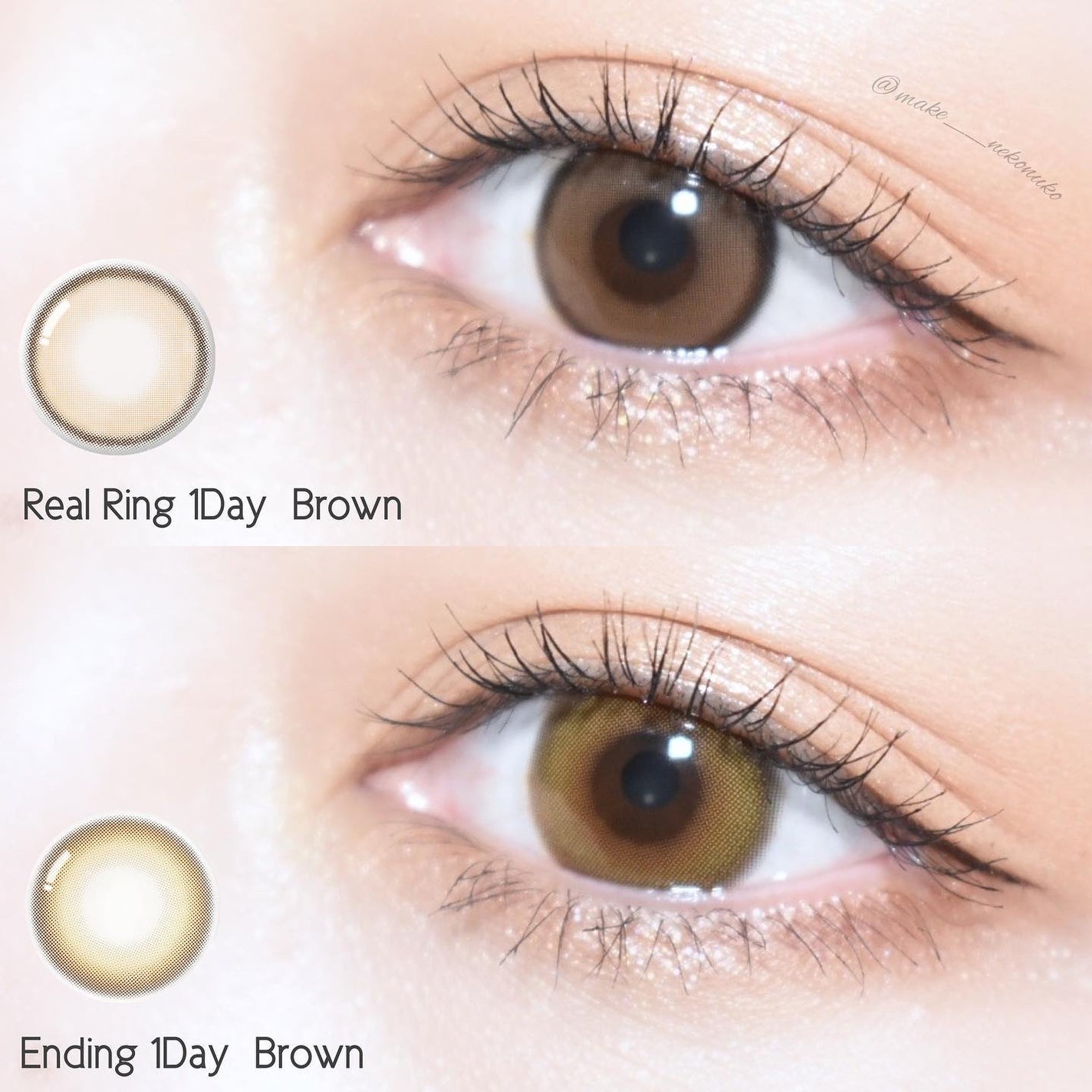 Real Ring 1day/OLENS/ワンデー(1DAY)カラコンを使ったクチコミ(3枚目)